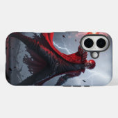 Magnetic Rebellion: Red-Haired Outlaw Case  Case-Mate iPhoneケース (裏面 (横))