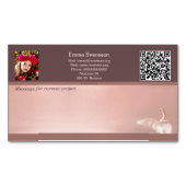 Magnetiska visitkort — Connect, Swan マグネット名刺 (正面)