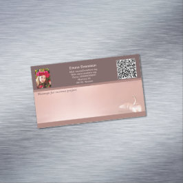 Magnetiska visitkort — Connect, Swan マグネット名刺