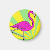 Magnets Pink Flamingo マグネット (正面)