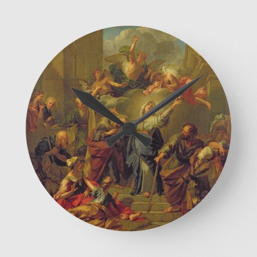 Magnificatのマドンナ ラウンド壁時計 (正面)