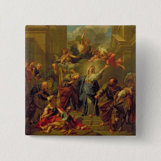 Magnificatのマドンナ 缶バッジ (正面)