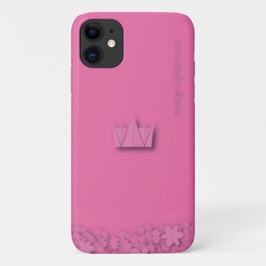 magnificence pink Case-Mate iPhoneケース (裏面)