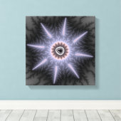 Magnificent – フラクタル キャンバスプリント (インサイチュ (ウッドフロア))