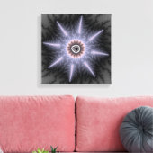 Magnificent – フラクタル キャンバスプリント (インサイチュ (リビング))