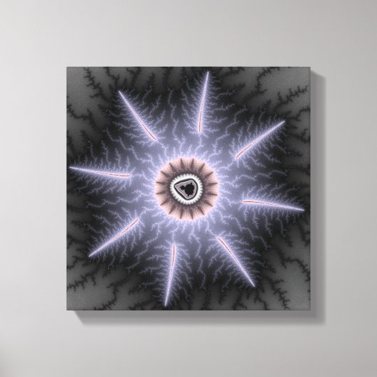 Magnificent – フラクタル キャンバスプリント (正面)