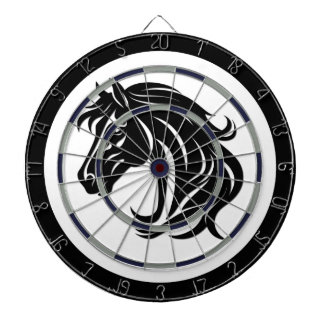 Magnificent Black Horse Head ダーツボード