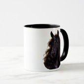 Magnificent Black Stallion マグカップ (正面右)