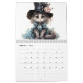Magnificent Cats Calendar 2024 カレンダー (2月 2026)