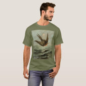 Magnificent Frigatebirdデザインバリエーション3 Tシャツ (正面フル)