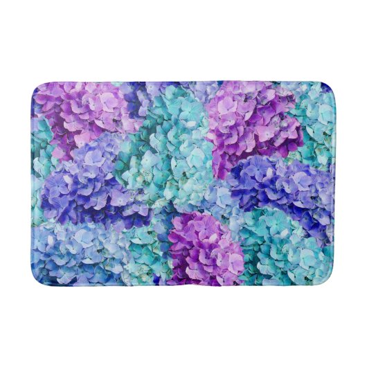 Magnificent hydrangea blossoms    バスマット (正面)