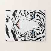 Magnificent White Tiger | Big Cats ジグソーパズル (横)