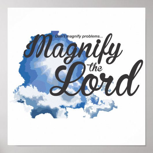 Magnify the Lord  ポスター (正面)
