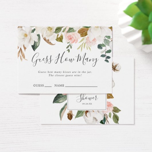 Magnoliaエレガントはゲームの数を推測キス (デスク)