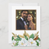 Magnoliaエレガント日付の保存 セーブザデート (裏面)