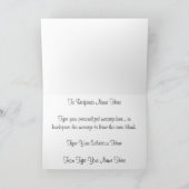 Magnoliaカードホワイトブロッサムカードパーソナライズ シーズンカード (内部)