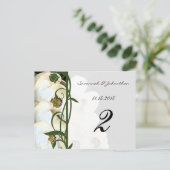 Magnoliaテーブル番号カード ポストカード (スタンド正面)