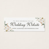 Magnoliaフローラ結婚のWebサイトカード (正面)