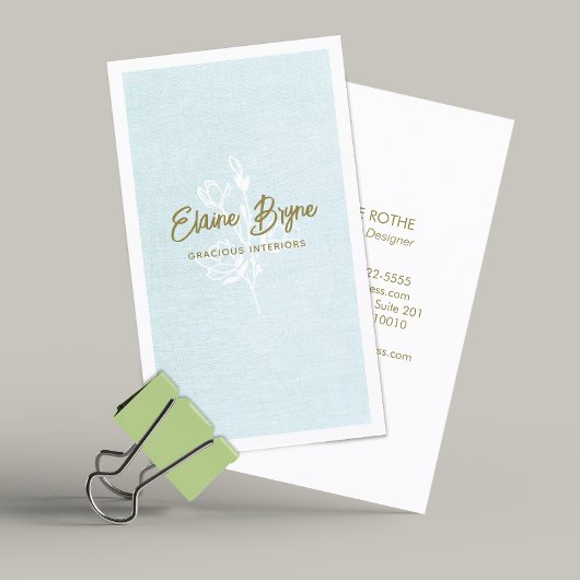 Magnoliaブランチフローラ署名スクリプト 名刺