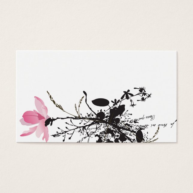 Magnoliaプロファイルカード (正面)