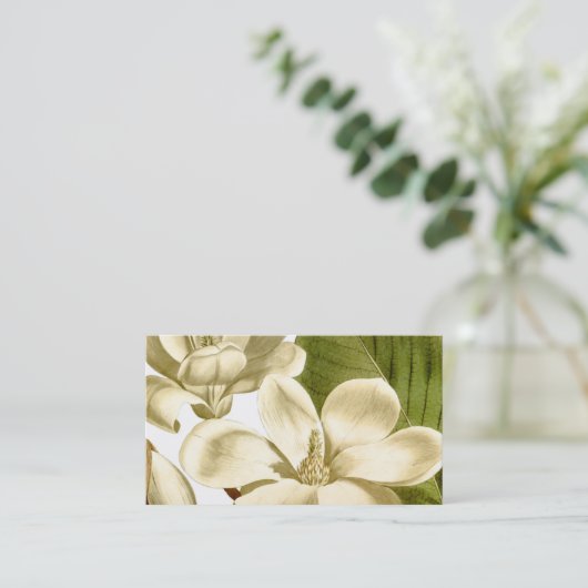 Magnoliaプロファイルカード 名刺 (スタンド正面)