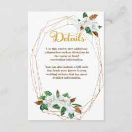 Magnolia詳細エレガントエンクロージャカード エンクロージャーカード