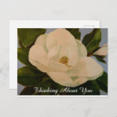 Magnolia開花考えのAbout Youポストカード ポストカード (正面/裏面)