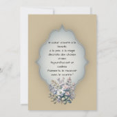 Magnolia apaisant, carte de voeux simple カード (裏面)