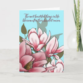 Magnolia Blossom Encouragement Card カード