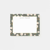 Magnolia Blossoms Personalized ポストイット (正面)