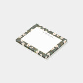 Magnolia Blossoms Personalized ポストイット (アングル)