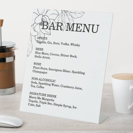 Magnolia Blue 台座サイン (インサイチュ)