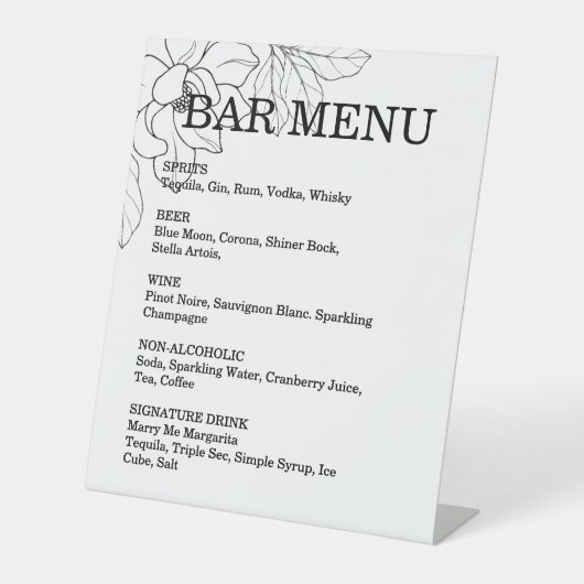 Magnolia Blue 台座サイン (正面)