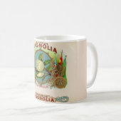 Magnolia Cigar Box Label コーヒーマグカップ (正面右)