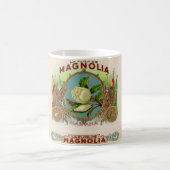 Magnolia Cigar Box Label コーヒーマグカップ (中央)