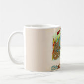 Magnolia Cigar Box Label コーヒーマグカップ (左)