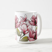 Magnolia Dreams Coffee Mug コーヒーマグカップ (正面右)