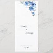 Magnolia Fine Art Floral メニュー (裏面)