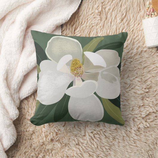 Magnolia Flower Bloom  クッション (ブランケット)