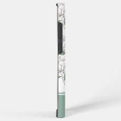 Magnolia Flower MagSafe Tough Samsung Galaxyケース (右側面)