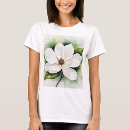 Magnolia flower tシャツ