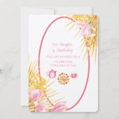 Magnolia Frame娘がリネン1を卒業 招待状 (正面)