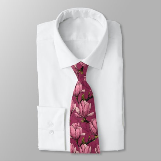 Magnolia garden neck tie ネクタイ (タイ)