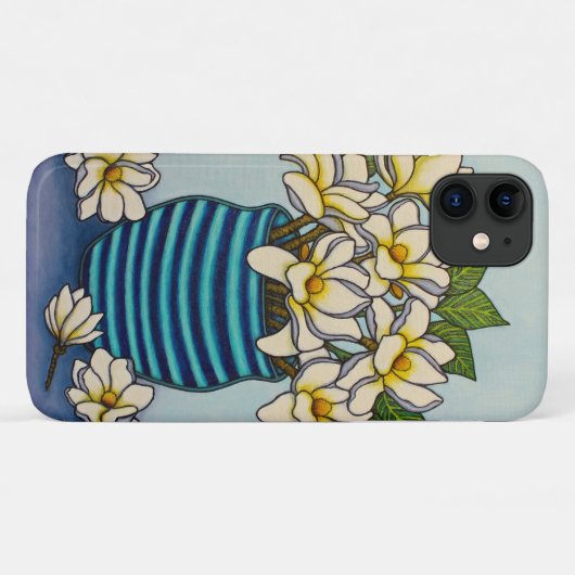 Magnolia Grandiflora iPhone Case by Lisa Lorenz Case-Mate iPhoneケース (裏面(横))