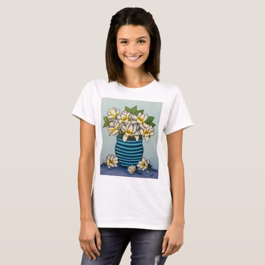 Magnolia Grandiflora Tシャツ(by Lisa Lorenz) Tシャツ (正面フル)