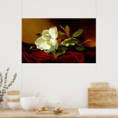 Magnolia on Red Velvet ポスター (キッチン)