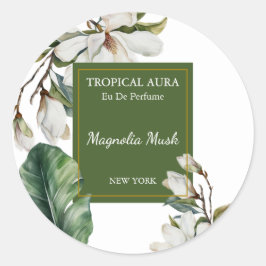 Magnolia Perfume Label ラウンドシール