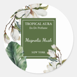 Magnolia Perfume Label ラウンドシール