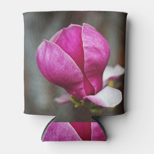 Magnolia Pink Full Bloom 缶クーラー (正面)