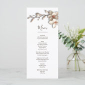 Magnolia Sculptural 3D Flower メニュー (スタンド正面)